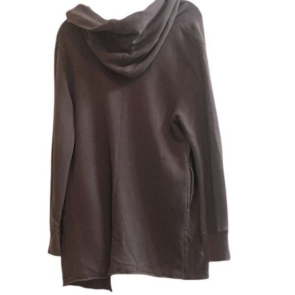 Open Front Hooded‎ Lightweight  Relaxed  Fit Jacket  Size:Large - Picture 3 of 4